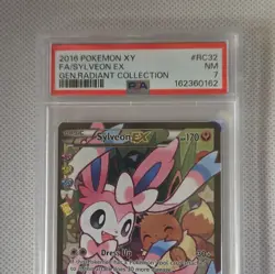 Pokemon 2016 Generations Radiant Collection Sylveon EX RC32/RC32 Holo PSA 7 - Image 3