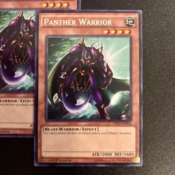 Yu-Gi-Oh! PANTHER WARRIOR X3 | MIL1-EN036 | 1st Edition - Image 2