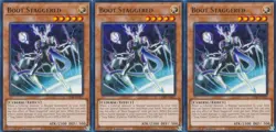 3x Boot Staggered | CRBR-EN057 | Rare | 1st Ed | NM | YuGiOh - Image 1