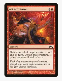 Act of Treason | MTG Gatecrash | Pauper & EDH Staple Theft/Sacrifice | LP-NM - Image 1