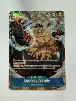 Monkey.D.Luffy OP11-058 TR - Carrying On His Will (OP13) NM - Image 1