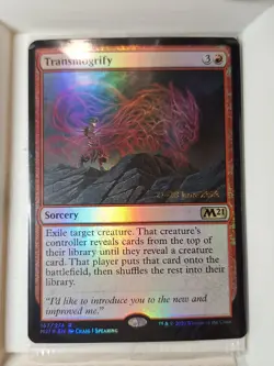 Transmogrify - FOIL - SEALED Prerelease Promo - Magic the Gathering MTG Nice! - Image 1