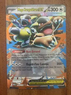 Pokemon TCG Mega Kangaskhan EX 104/132 Mega Evolution Double Rare NM Card - Image 1
