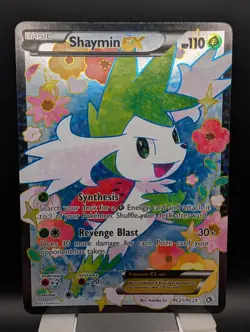 Shaymin EX (Full Art) RC21/RC25 Legendary Treasures - Pokemon Card - NM - Image 1