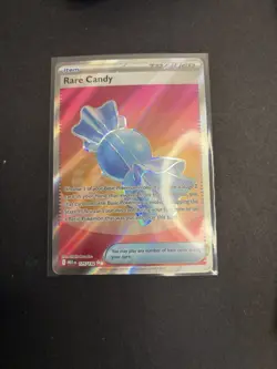Pokemon TCG Mega Evolution Trainer Holo Card 175/132 Rare Candy Full Art NM - Image 1