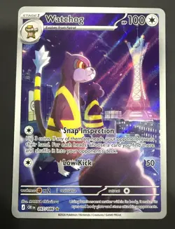 Watchdog 097/086 - Chaos Rising Illustration Rare- Full Art Holo Pokemon Card - Image 1