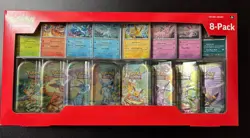 Pokemon TCG: Scarlet & Violet - Prismatic Evolutions 8 Pack Mini Tin Set - Image 1