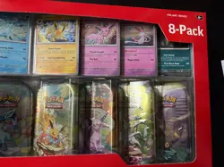 Pokemon TCG: Scarlet & Violet - Prismatic Evolutions 8 Pack Mini Tin Set - Image 5
