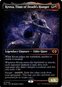Kroxa, Titan of Death's Hunger M March of the Machine: Multiverse Legends 49 NM - Image 1