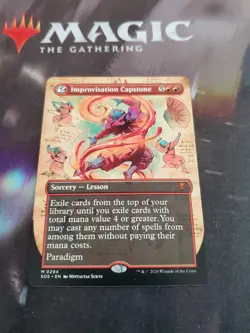 Mtg. Improvisation Capstone. Borderless. Secrets of Strixhaven. Pack Fresh - Image 1