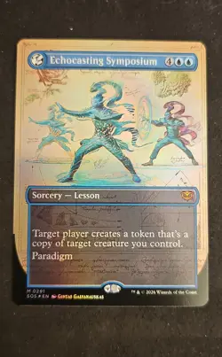 Echocasting Symposium (Borderless) Secrets of Strixhaven Foil - Image 1
