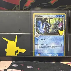 Mimikyu Delta Species SWSH136 Black Star Promo Pokemon TCG Celebrations NM/M - Image 1