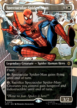 Spectacular Spider-Man Borderless NM MTG - Image 1
