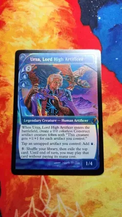 Urza, Lord High Artificer (Future Sight) #244 - Foil - NM - MB2 MTG - Image 1