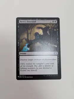 MTG - Hero's Downfall - The List Reprints (LIST) NM/M Condition - Image 1