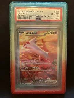 Pokemon 2024 Latias ex 239/191 Full Art SIR Surging Sparks GEM MINT PSA 10 - Image 1