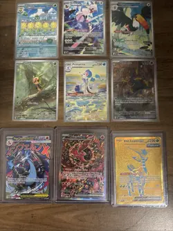 Pokemon Lot 9 Full Arts English - Image 1