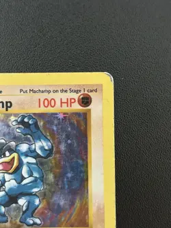 Pokemon Machamp 8/102 Holo Rare 1st Edition Shadowless Base Set HP - Image 4