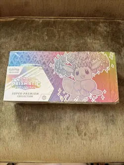 POKEMON SCARLET VIOLET PRISMATIC EVOLUTIONS SUPER PREMIUM COLLECTION SEALED BOX - Image 1
