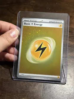 Swirl - Basic Electric Energy SVE 004 - Pokemon 151 - Cosmo Holo Near Mint - Image 2