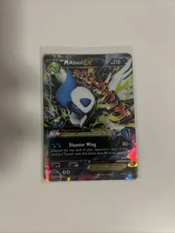Mega M Absol EX XY63 Black Star Promo Holo 2015 Pokemon - Image 1
