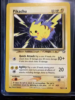 Pikachu 70/111 Pokemon TCG Neo Genesis - Image 1