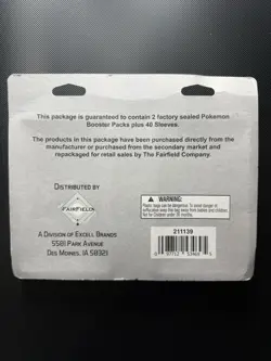 Pokemon TCG 2 Pack + Sleeves Fairfield Breakthrough And Celestial Storm - Image 2