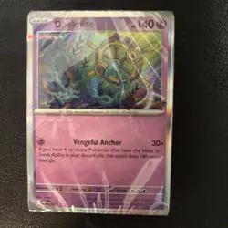 Pokemon TCG Dhelmise 084 Prerelease Stamped Promo Pitch Black Sealed Deck - Image 1