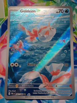 Pokemon TCG: Goldeen (Illustration Rare) - 87/84 - ME: Pitch Black - NM - Image 2
