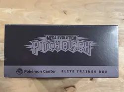 Pitch Black Pokemon Center ETB Elite Trainer Box New Sealed Minor Box Damage - Image 5