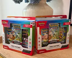 Pokemon First Partner Illustration Collection Series 2, Set Of 2 - Image 1