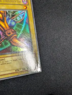 Yugioh - Left Leg of the Forbidden One LOB-121 Unlimited Ultra Rare HP - Image 2