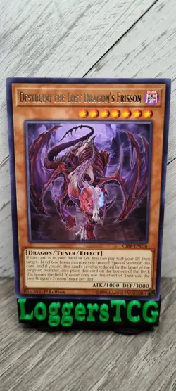 Yu-Gi-Oh! Destrudo The Lost Dragon’s Frisson / CIBR-EN038 1st Edition LP - Image 1