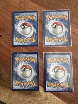 Pokemon Mega Lucario ex MEP 033 Mega Evolution Black Star Promo NM/M (Set of 4) - Image 2