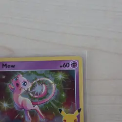 The Pokemon Company Mew Celebrations 011/025 2021 English Holo Rare Basic 60 HP - Image 4
