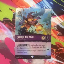 Disney Lorcana Winnie the Pooh Hunny Archmage EPIC attack of the vine! 212/207 - Image 1