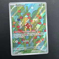 💥 SHUCKLE Illustration Rare Holo #136/132 Pokemon Mega Evolution English💥 M/NM - Image 1