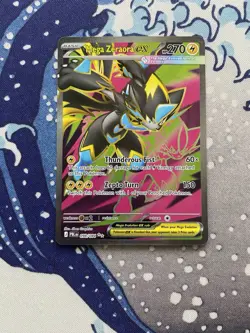 Pokemon TCG Mega Zeraora ex Pitch Black 098/084 Ultra Rare Full Art - Image 1