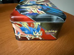 Pokemon EMPTY Collectors Chest Tin Metal Lunch Box Zacian Zamazenta Sword Shield - Image 3