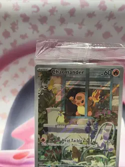 Pokemon Charmander 044 Sv: Scarlet & Violet ETB Promo Black Star Sealed - Image 2