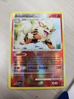 Pokemon TCG Arcanine Secret Wonders Reverse Holo Rare Card 22/132 LP Pokemon! - Image 1