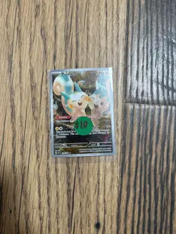 pokemon card Pachirisu basic health 70 in clear sleeve - Image 3