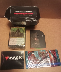 Commander Legends Battle For Baldur's Gate MTG Dungeons & Dragons Cards Booster - Image 1