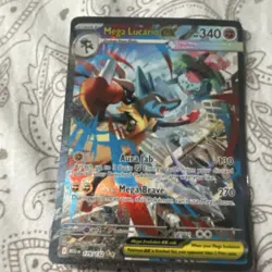 Pokemon TCG 4-Card Lot Rayquaza VMAX TG30 Celebi 012 Mega Lucario EX 179 - Image 4