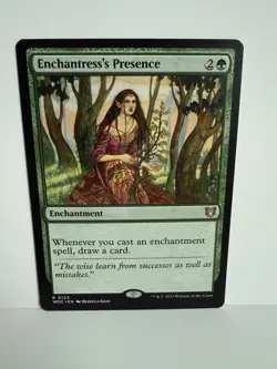 Enchantress's Presence R MTG Commander: Wilds of Eldraine NM English Magic - Image 1