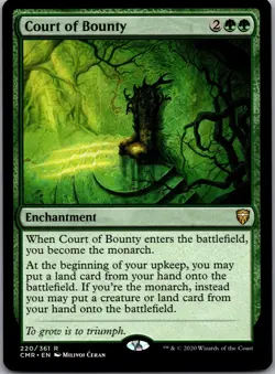 Court of Bounty 220 Rare Commander Legends Magic: The Gathering Lightly Played - Image 1