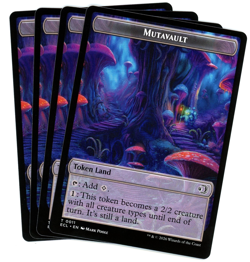 x4 Elk / Mutavault Double-Sided Token - Lorwyn Eclipsed ECL - MTG NM/M - Image 2