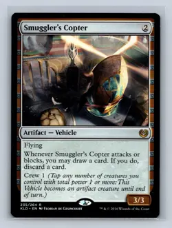 Magic the Gathering - MTG - KLD - Smuggler's Copter - Rare - Image 5