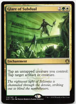 Glare of Subdual 112 Rare Guilds of Ravnica: Guild Kits Magic: The Gathering NM - Image 1