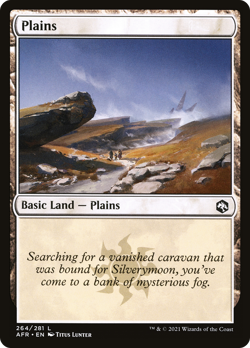 x8 Plains AFR MTG 264/281 BASIC LAND M/NM 8x - Image 1